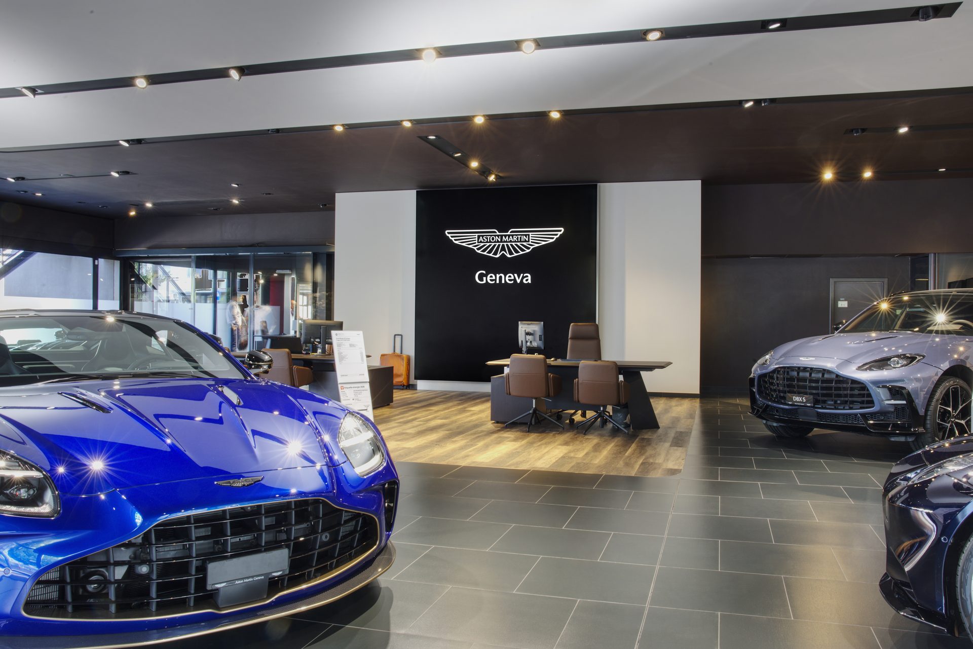 Showroom Aston Martin Geneva