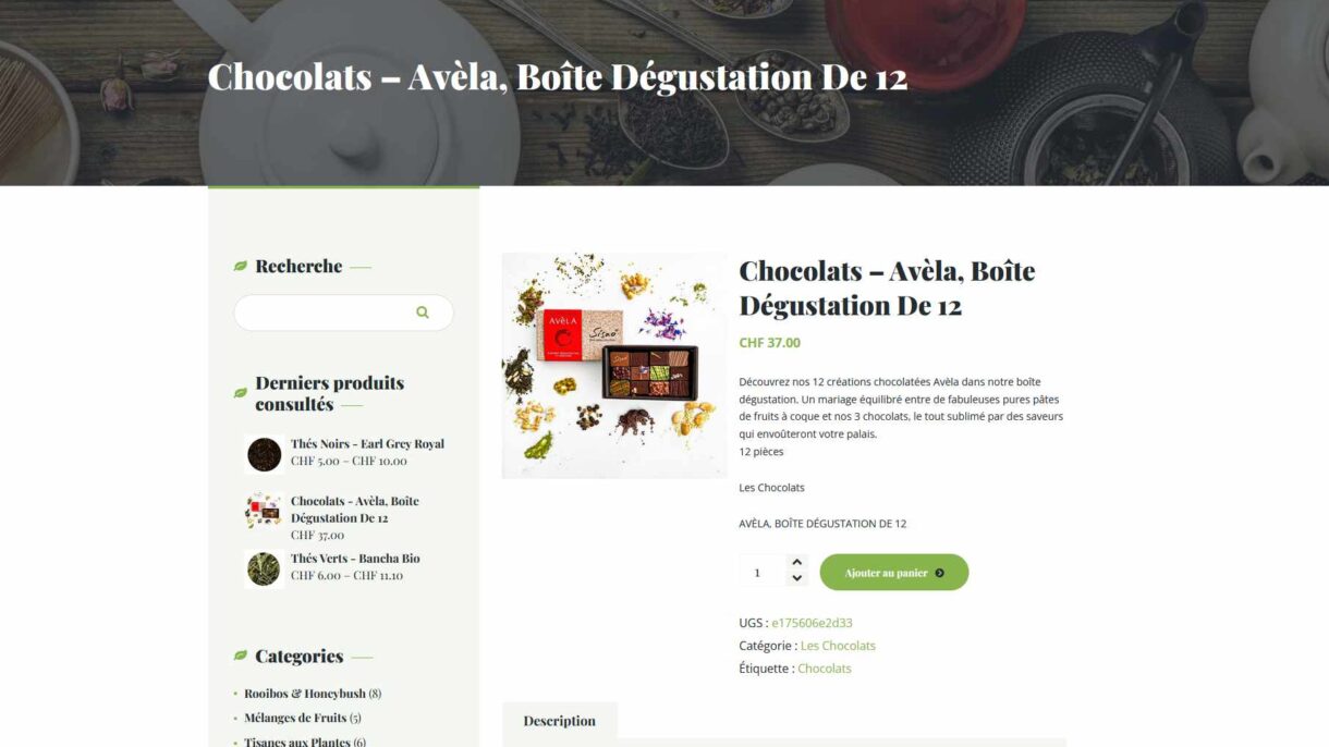 Achat Site Boutique en ligne v1